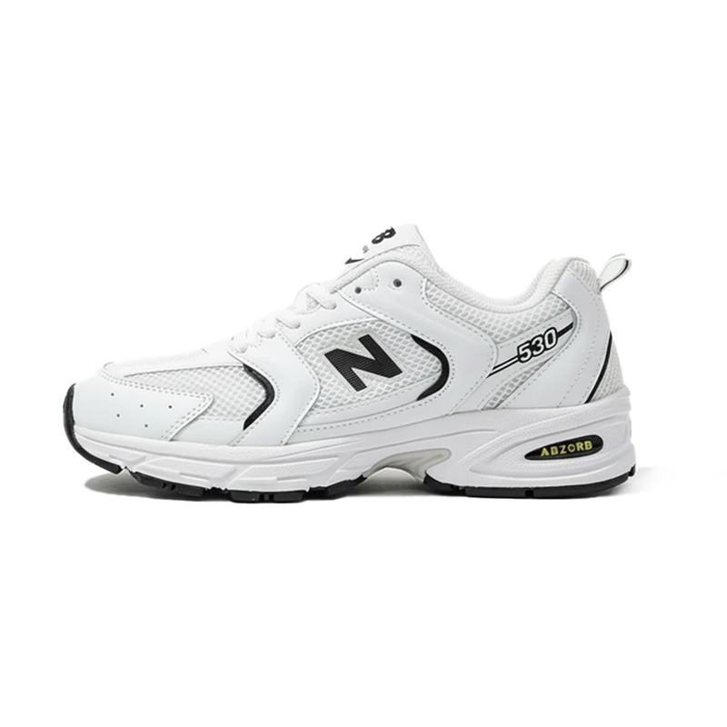 کتونی اسپرت نیوبالانس سفید مشکی زنانه